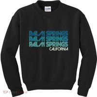 Retro Eighties Palm Springs California  Kids Sweatshirt thumb 0