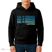Retro Eighties Palm Springs California  Kids Hoodie thumb 4