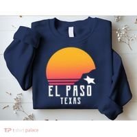 Retro El Paso Texas Sunset Sweatshirt thumb 2