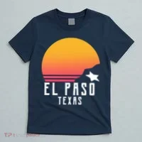 Retro El Paso Texas Sunset T-Shirt thumb 5