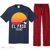 Retro El Paso Texas Sunset Pajama Set thumb 0