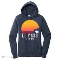 Retro El Paso Texas Sunset Women's Hoodie thumb 0