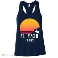 Retro El Paso Texas Sunset Women's Tank Top thumb 0
