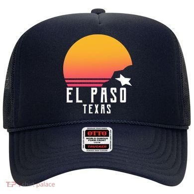 Retro El Paso Texas Sunset Hat