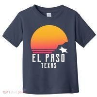 Retro El Paso Texas Sunset Toddler T-Shirt thumb 0