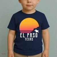 Retro El Paso Texas Sunset Toddler T-Shirt thumb 2