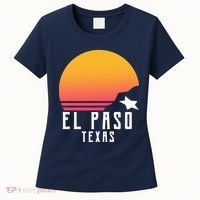 Retro El Paso Texas Sunset Women's T-Shirt thumb 0