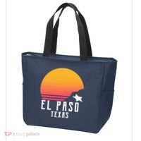 Retro El Paso Texas Sunset Tote Bag thumb 3
