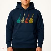 Retro Electric Guitar Hoodie thumb 2