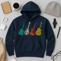 Retro Electric Guitar Hoodie thumb 3