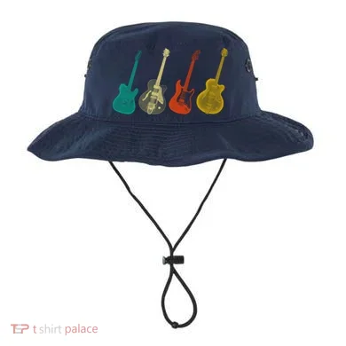 Retro Electric Guitar Bucket Hat