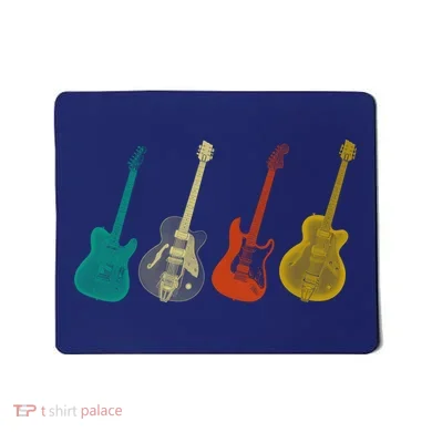 Retro Electric Guitar Mousepad