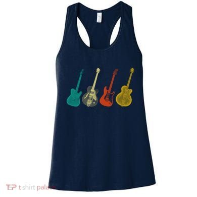 Retro Electric Guitar Women's Tank Top