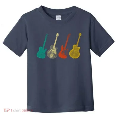 Retro Electric Guitar Toddler T-Shirt