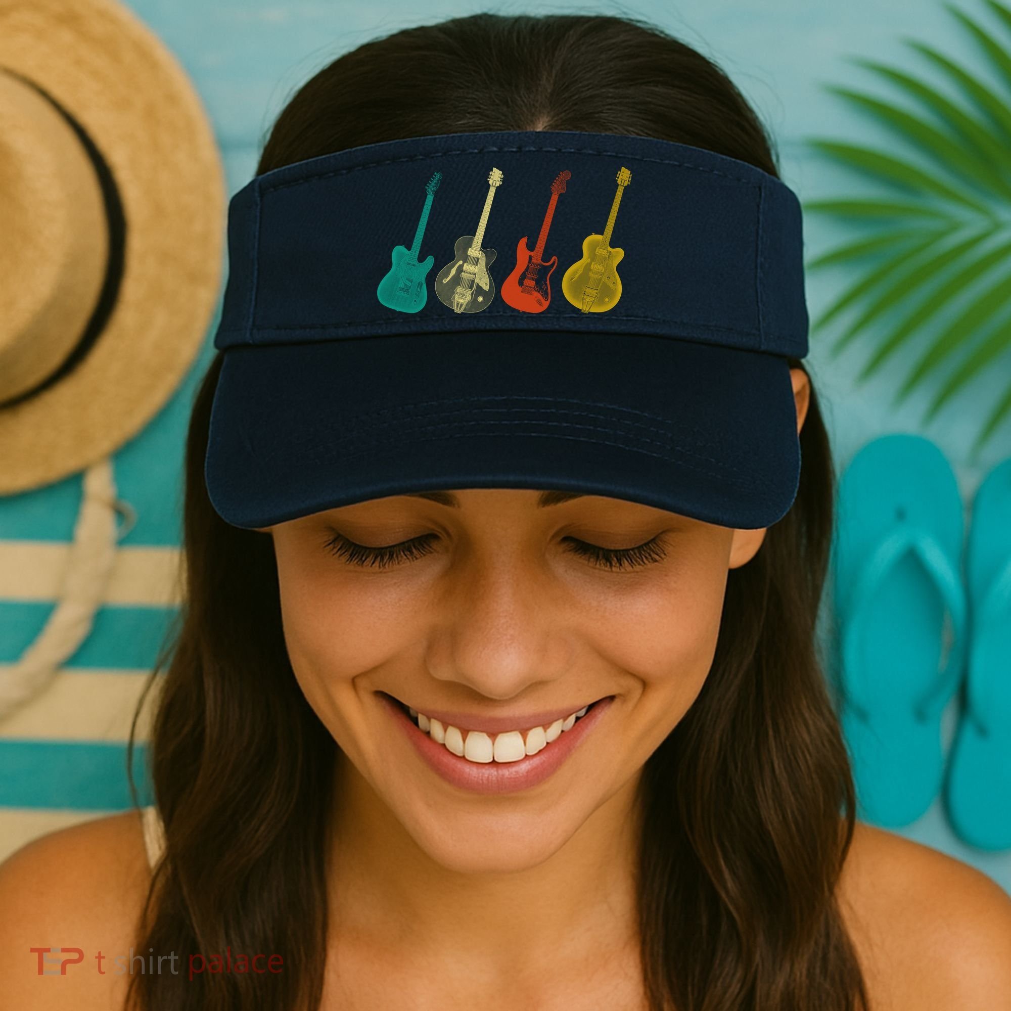 Retro Electric Guitar Visor