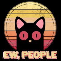 Retro Ew People Funny Cat Coffee Mug thumb 5