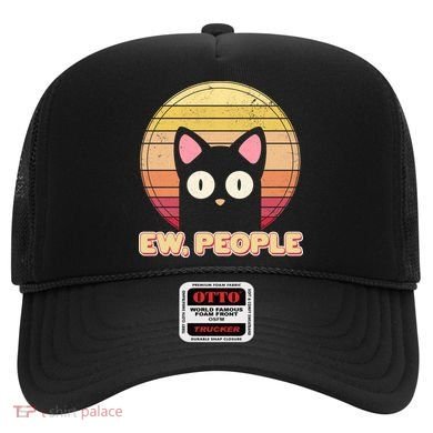 Retro Ew People Funny Cat Hat