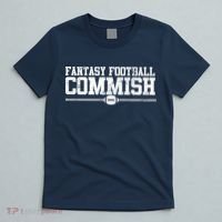 Retro Fantasy Football Commish Funny Sports T-Shirt thumb 5