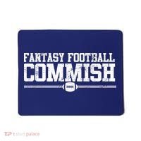 Retro Fantasy Football Commish Funny Sports Mousepad thumb 0