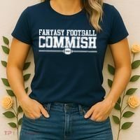 Retro Fantasy Football Commish Funny Sports Women's T-Shirt thumb 2