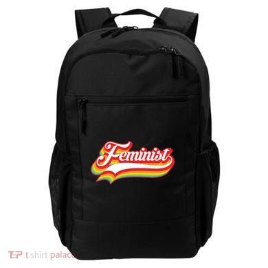 Retro Feminist Logo Backpack