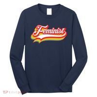 Retro Feminist Logo Long Sleeve Shirt thumb 0