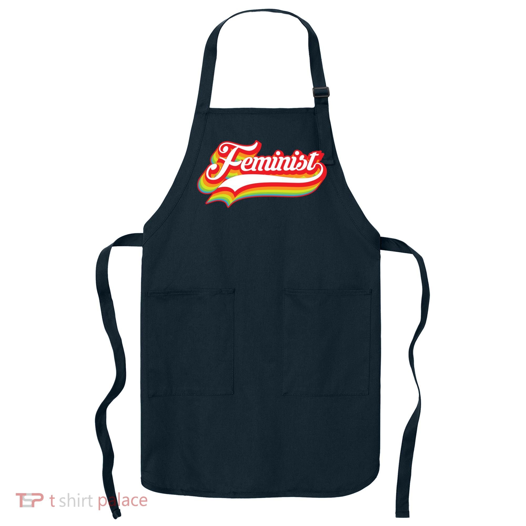 Retro Feminist Logo Apron