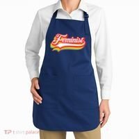 Retro Feminist Logo Apron thumb 2