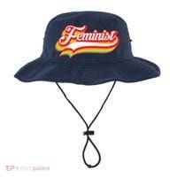 Retro Feminist Logo Bucket Hat thumb 0
