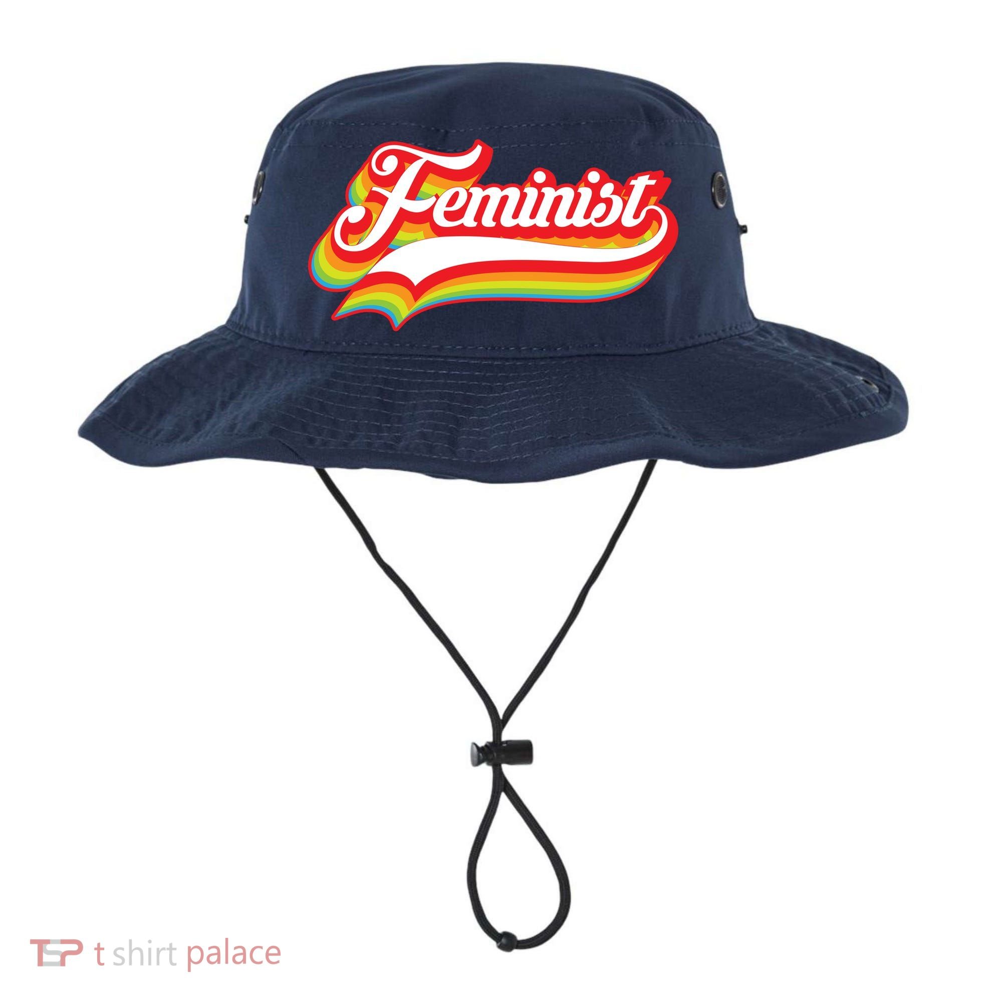 Retro Feminist Logo Bucket Hat