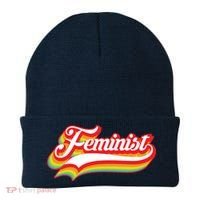 Retro Feminist Logo Beanie thumb 0