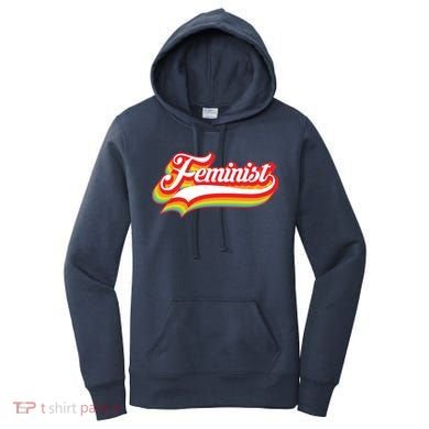 Retro Feminist Logo Women's Hoodie