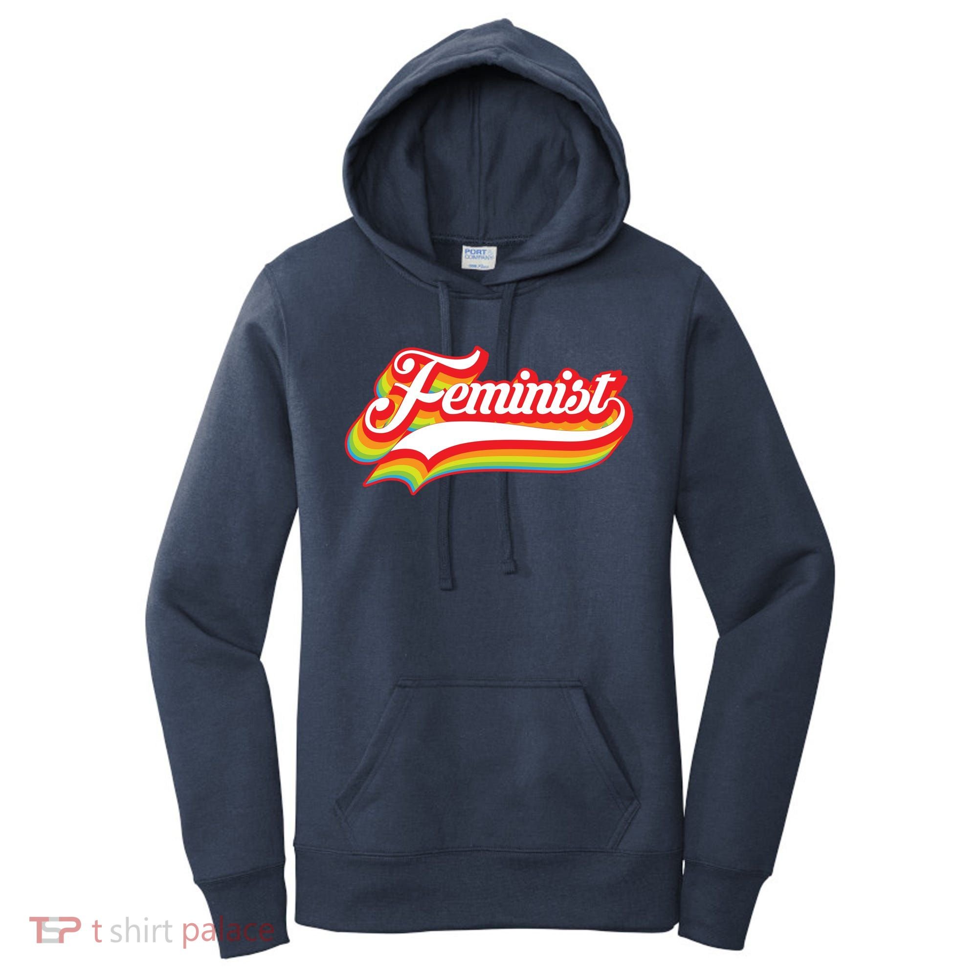 Retro Feminist Logo Women's Hoodie
