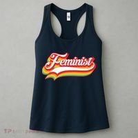 Retro Feminist Logo Women's Tank Top thumb 3