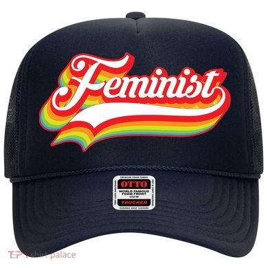 Retro Feminist Logo Hat