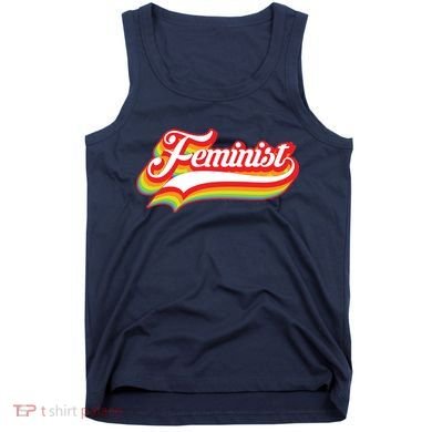 Retro Feminist Logo Tank Top