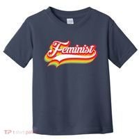 Retro Feminist Logo Toddler T-Shirt thumb 0