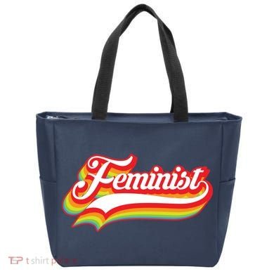 Retro Feminist Logo Tote Bag