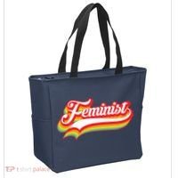 Retro Feminist Logo Tote Bag thumb 2