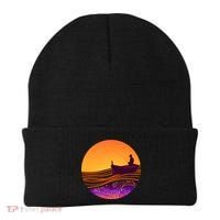 Retro Fisherman Boat Emblem Beanie thumb 0