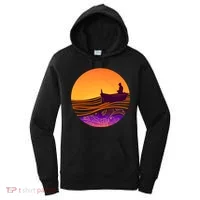 Retro Fisherman Boat Emblem Women's Hoodie thumb 0