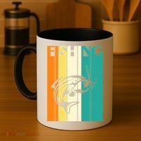 Retro Fishing Fish Hook Coffee Mug thumb 4