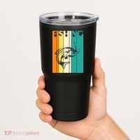 Retro Fishing Fish Hook Tumbler thumb 2