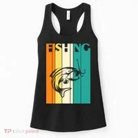 Retro Fishing Fish Hook Women's Tank Top thumb 0