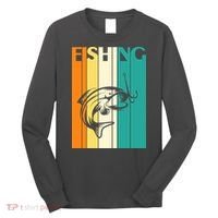 Retro Fishing Fish Hook Long Sleeve Shirt thumb 0