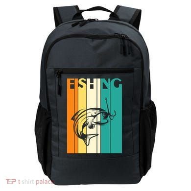 Retro Fishing Fish Hook Backpack