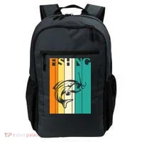 Retro Fishing Fish Hook Backpack thumb 0