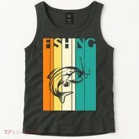 Retro Fishing Fish Hook Tank Top thumb 2