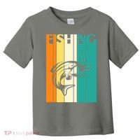 Retro Fishing Fish Hook Toddler T-Shirt thumb 0
