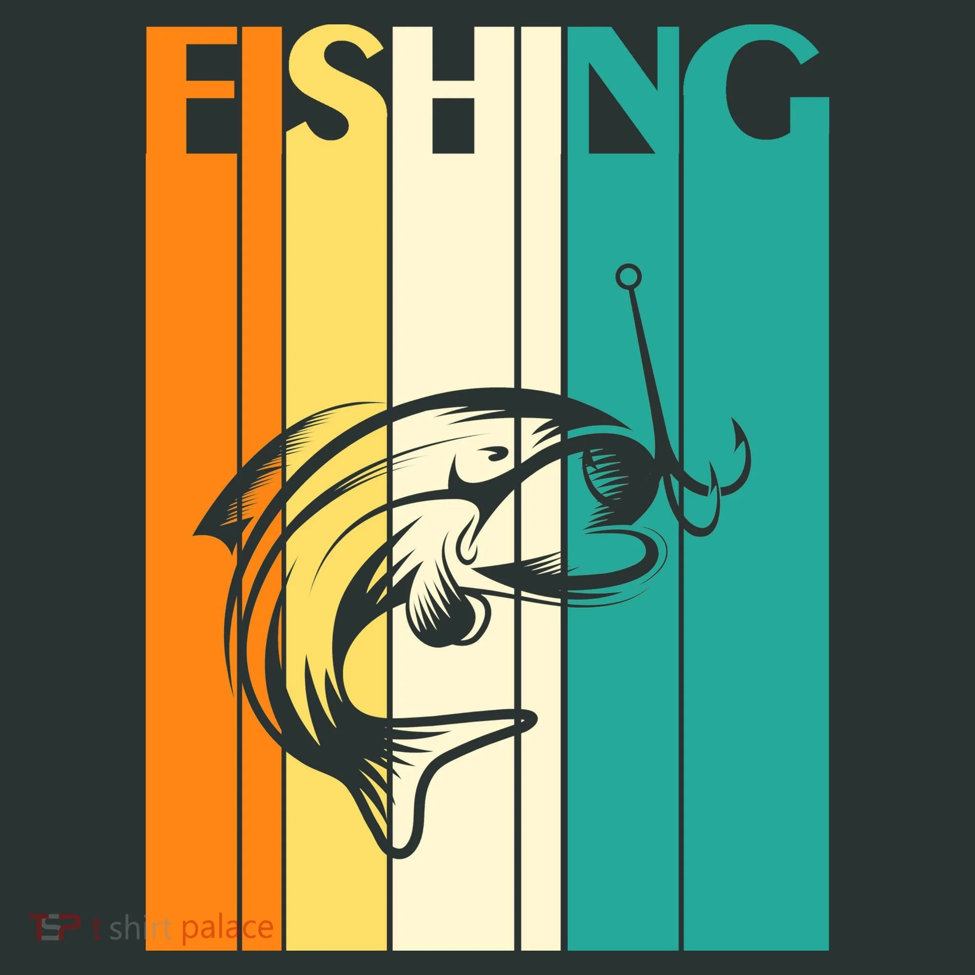 Retro Fishing Fish Hook Kids Sweatshirt